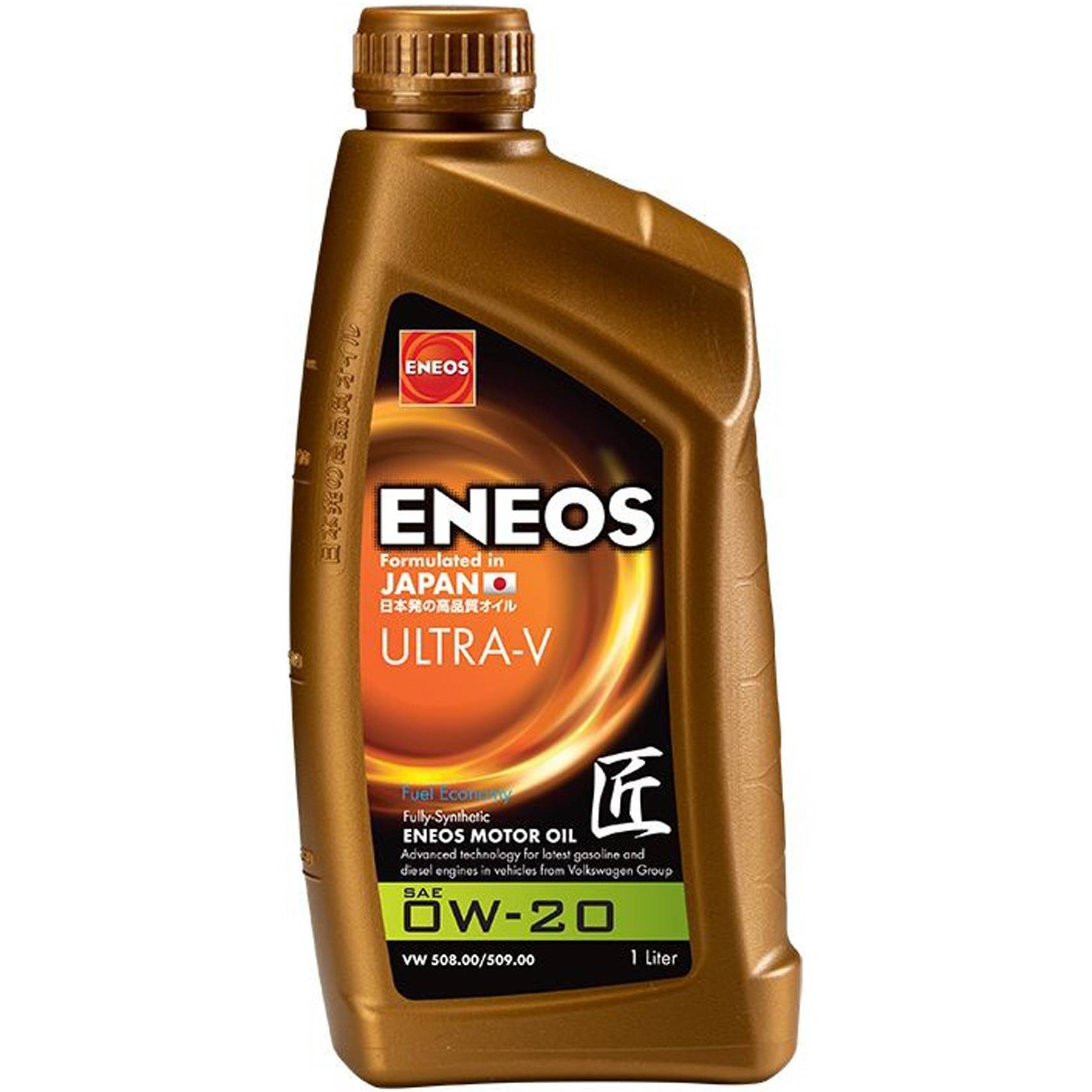 ENEOS EU0024401N Motorolie ENEOS ULTRA-V 0W-20 Inhalt: 1l, Syntetisk olie