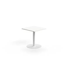 Bord ALVA, 700x700x720 mm, högtryckslaminat, vit