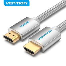 Vention HDMI-kabel HDMI till HDMI 2.0 HDR 4K 60Hz för Splitter Extender Adapter 1m 2m 3m 5m 8m 10m 0.75m silver