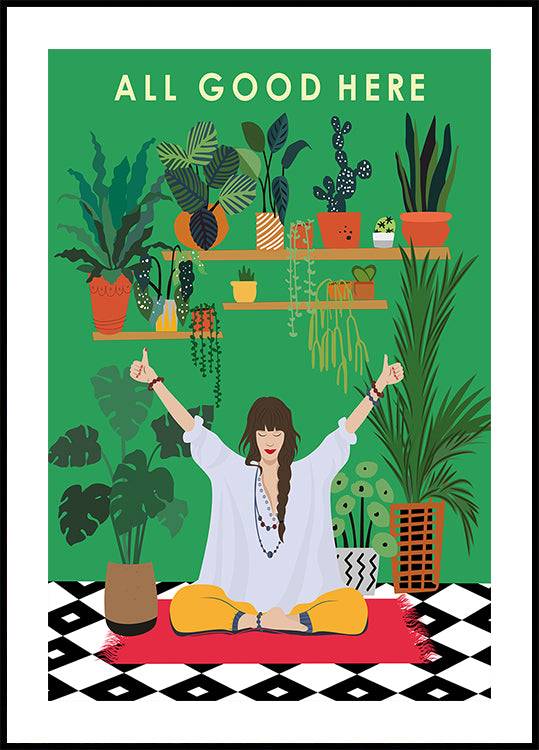 All Good Here (21x30cm) - Plakater > BD