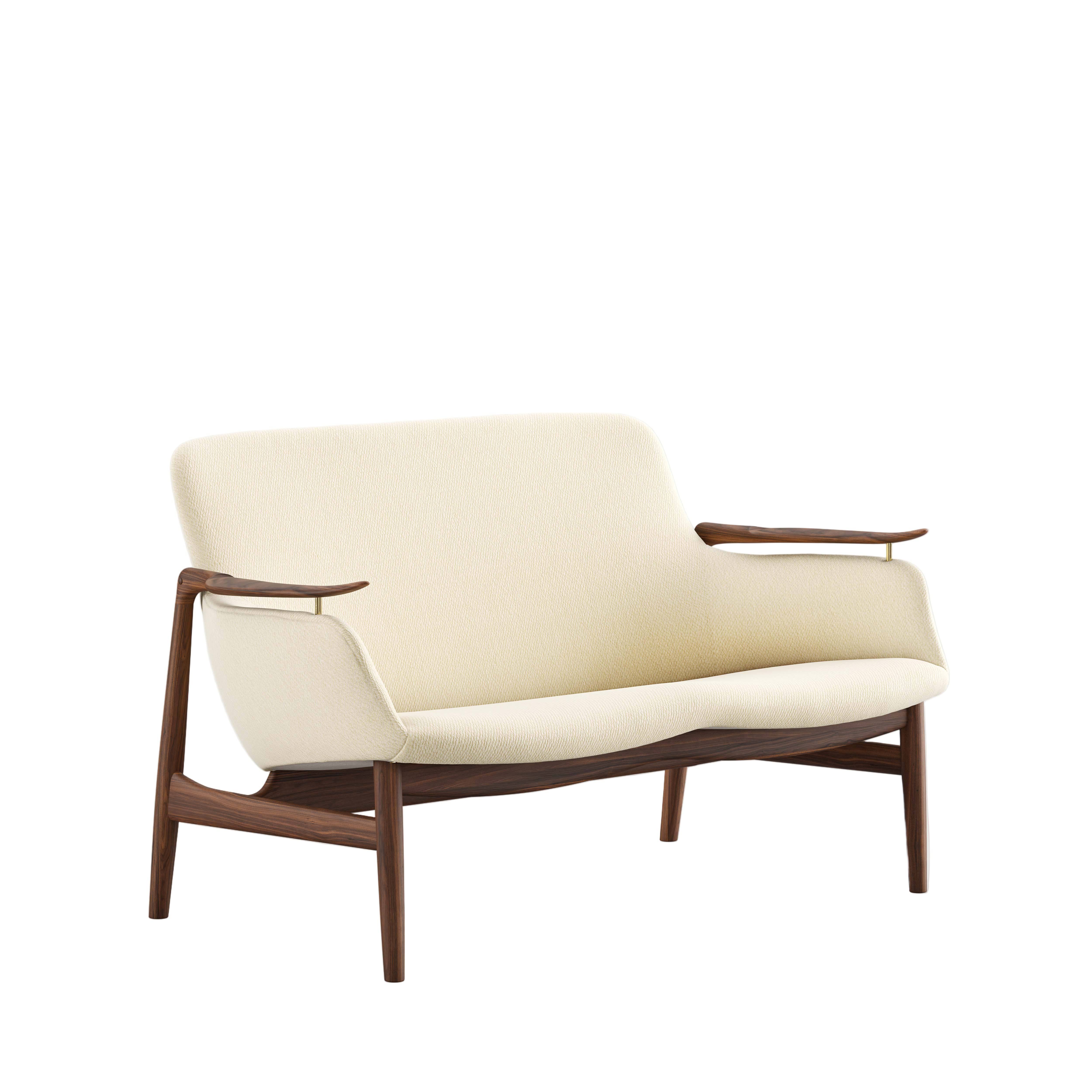 53 sofa, valnød af Finn Juhl Vidar 1511 - Jacobsen Plus