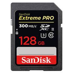 SanDisk SDXC Extreme Pro 128GB UHS-II U3 300/260MB/s Class 10