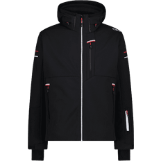 Herre Skijakke - Stretch Softshell Wp8000 (Farve: Sort, Størrelse: 56)