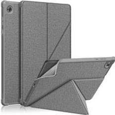 För lenovo tab m10 hd fodral, skal för m10 hd 2nd gen tb -x306f tb -x306x tablett fodral - Bxjg grå
