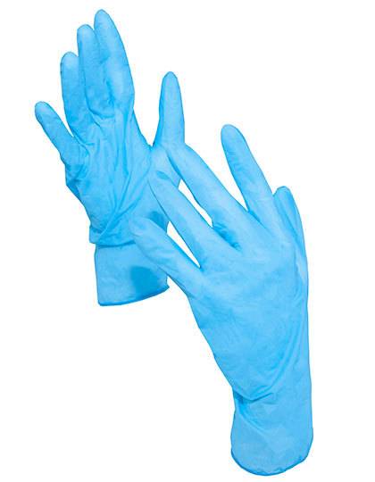 Disposable Nitrile Gloves Kars (Pack of 100) KX172 - Blå, S.