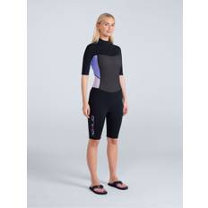 Animal Animal Black Womens Nixie UV Max Short Wetsuit