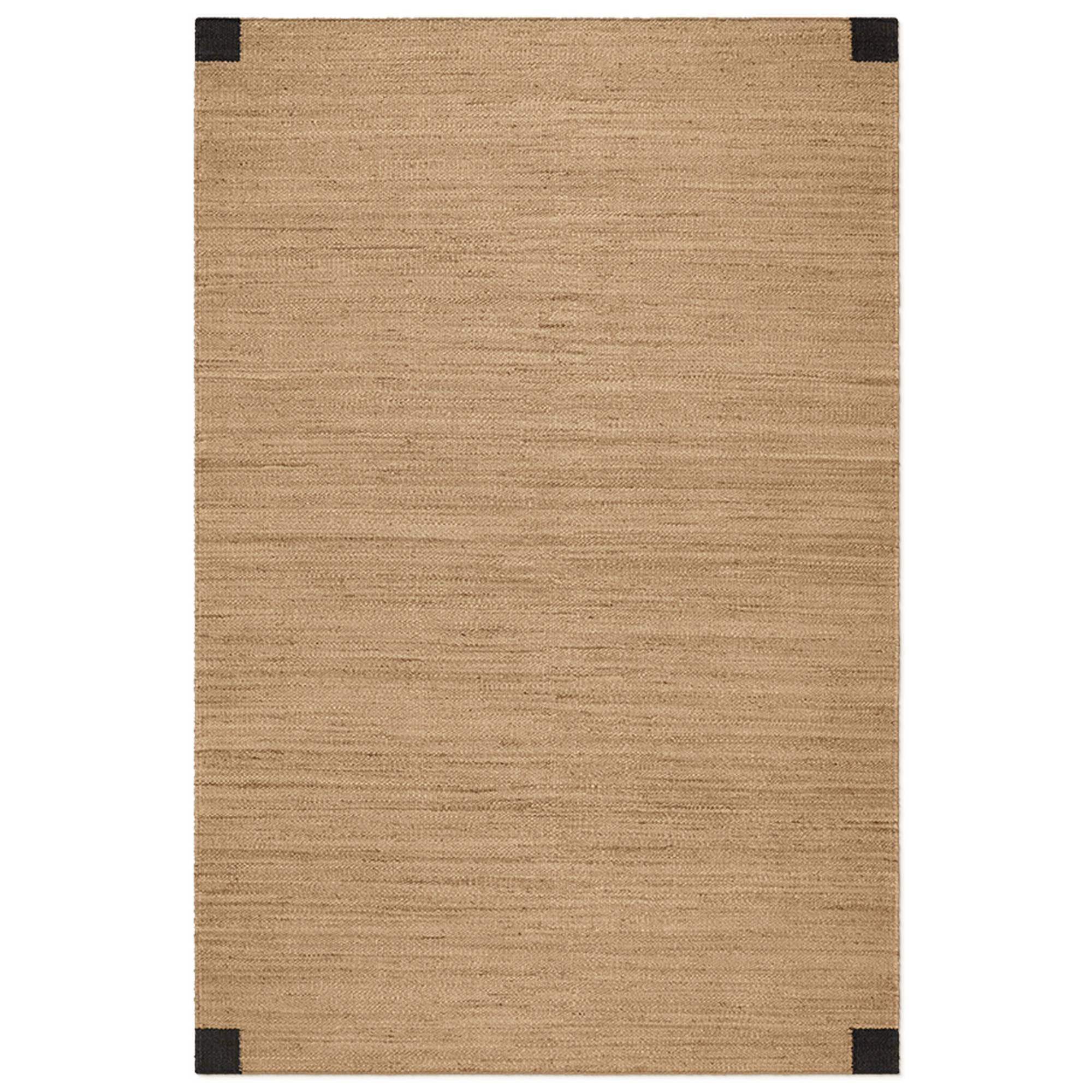 Nordic Knots - Jute Corner Black Sample