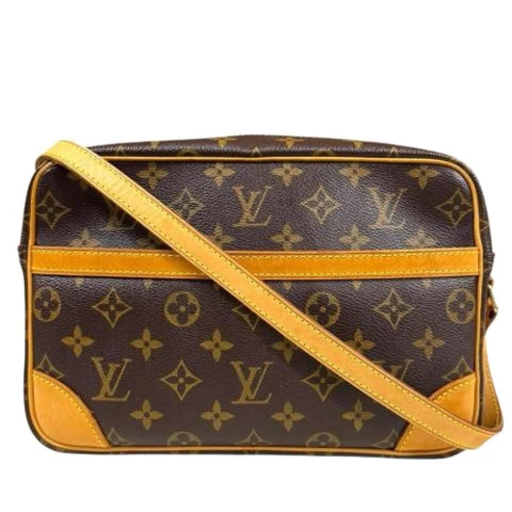 Louis Vuitton Vintage Pre-owned Vintage Monogram Skuldertaske - Vintage - Dame - Brun - ONE SIZE - Uld