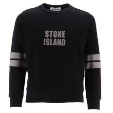 Stone Island Sweatshirt - Sort - Stone Island - 12 år (152) - Sweatshirt