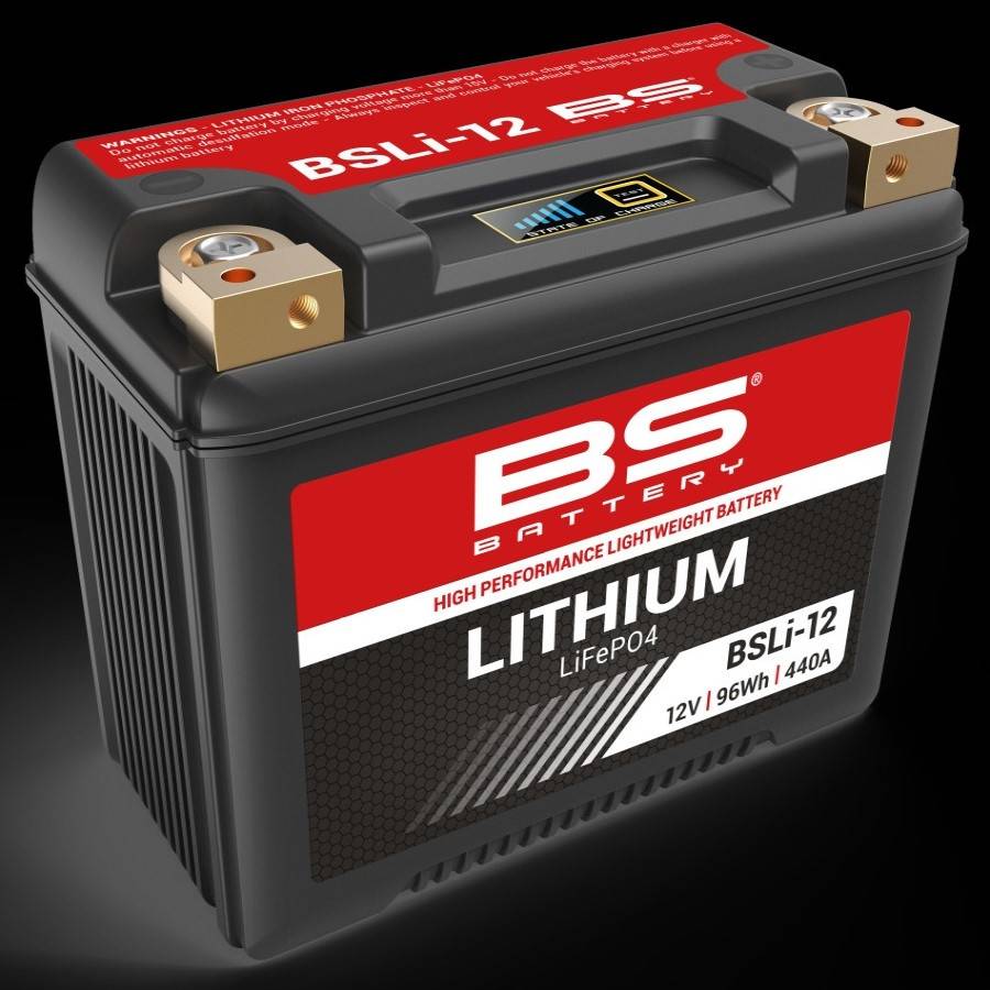 Lithium MC Batteri 12V 560A LiFePO4 BS Battery BSLi-12