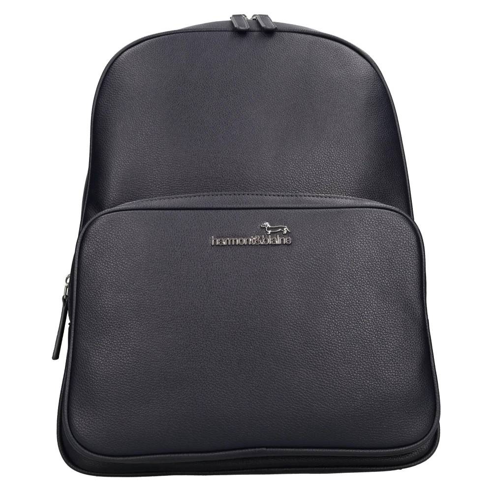 Harmont & Blaine Læderrygsæk - Tasker - Herre - Blå - ONE SIZE - Læder