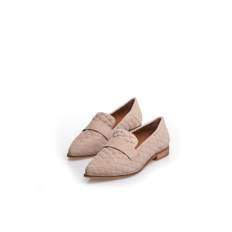 Copenhagen Shoes Pamela Beige Ruskind Loafer - 39