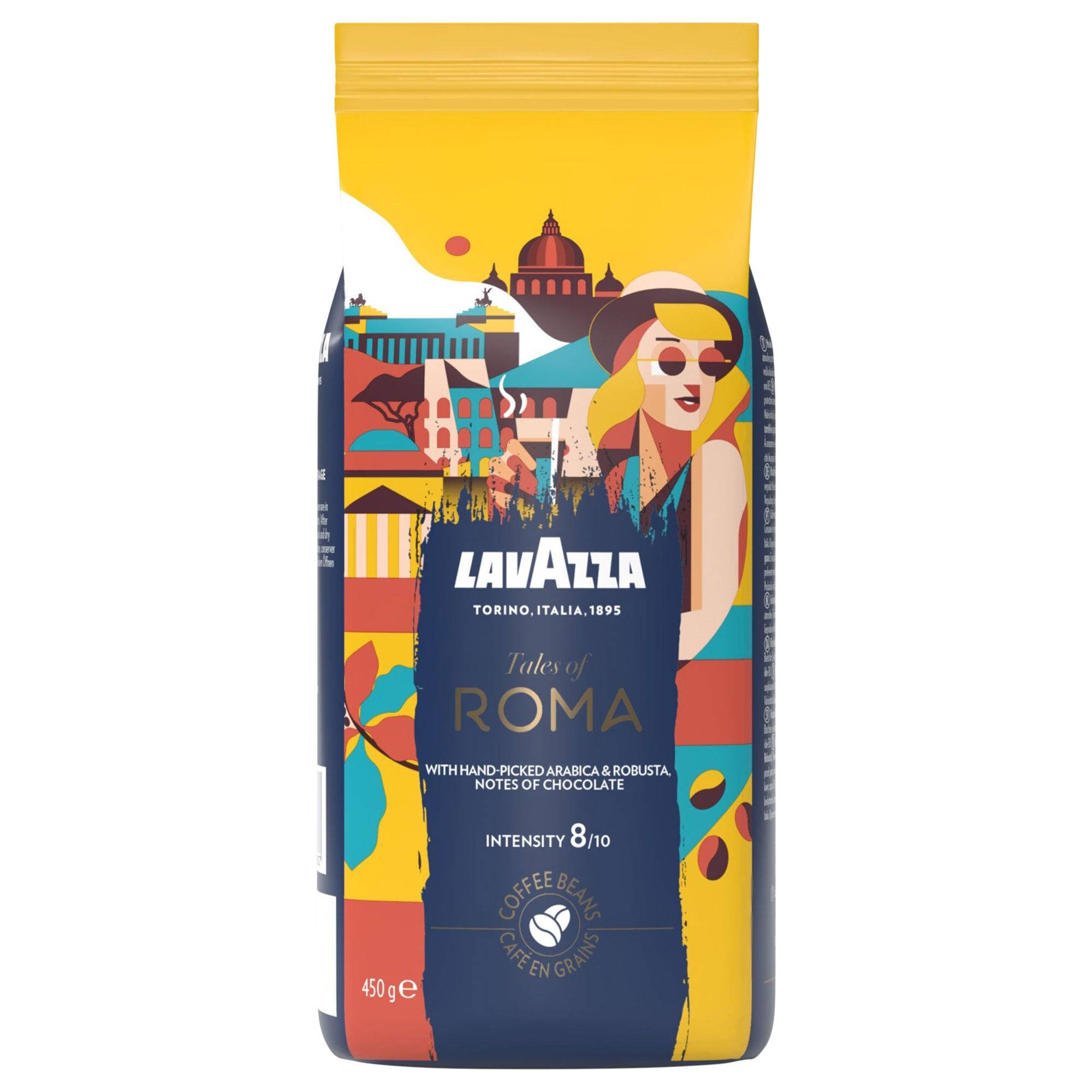 Lavazza Tales of Roma kaffebönor 450 g