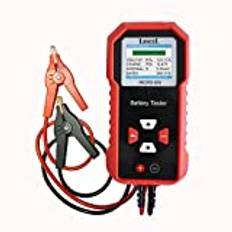 Lancol Micro 500 bilbatteritestare, 12V litiumbatteritest 40-3000 CCA vevsystemtest Digital blysyrabatterianalysator Automotive Generatortestare LED-display