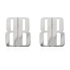 Balenciaga, Accessoarer, unisex, ONE Size, Mässingsörhängen