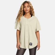 Women's Project Rock Easy Go Over Shirt Silt / Black XL