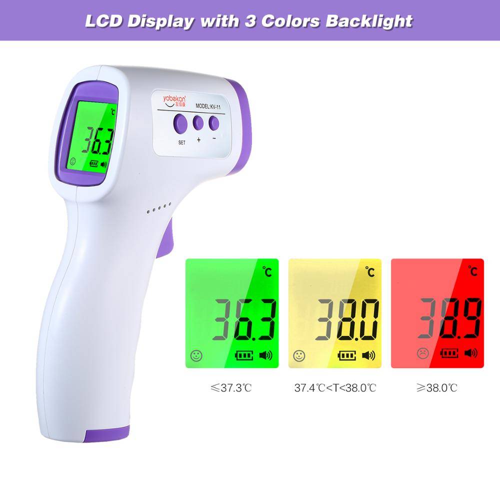 Hotsale digital lcd temperatur inomhus rumsmätare termometer hygrometer sensor luftfuktighet termometer infraröd digital termometer - Typ 3