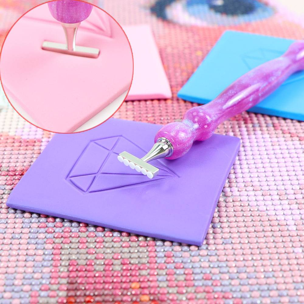 New Diamond Painting Clay, Diamond Painting Rhinestone Sticking Tools, DIY Diamond art Accessories.
