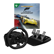 Logitech - G923 Racing Wheel + Forza Motorsport 8 Bundle - Fri fragt og klar til levering - Sort