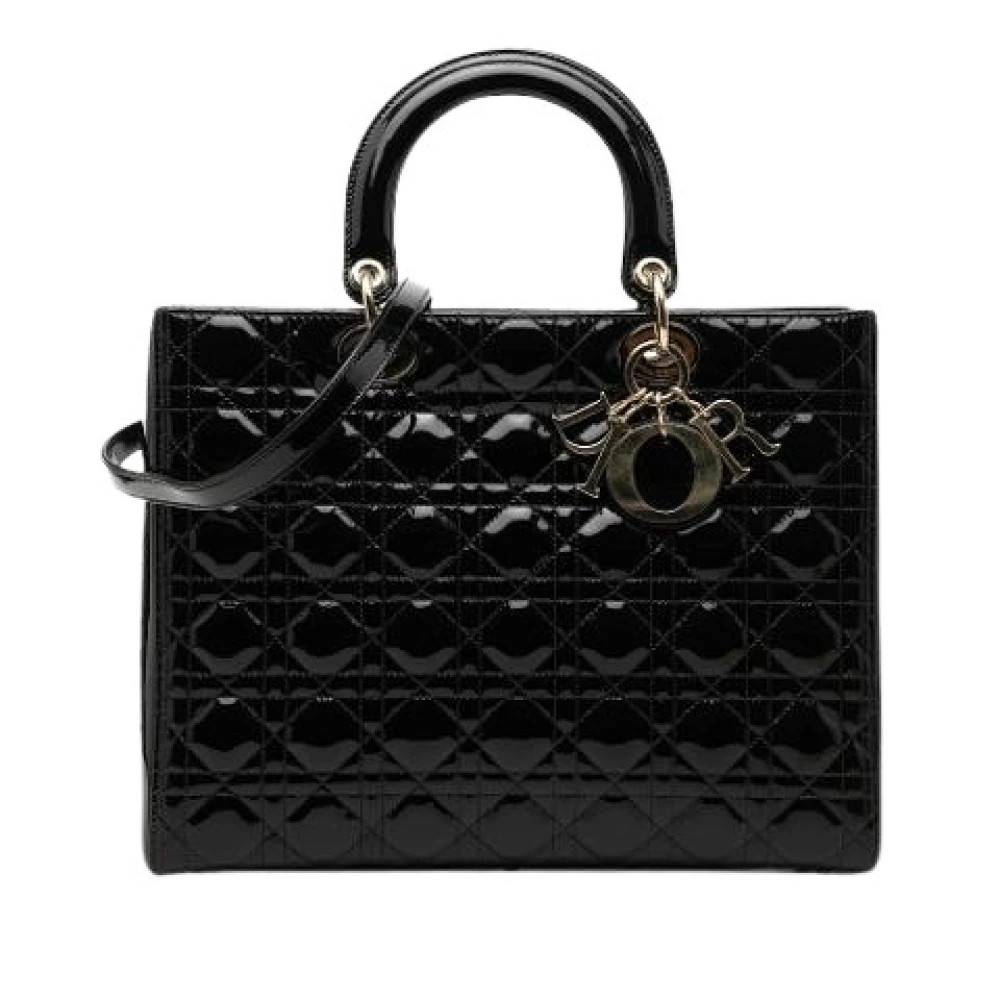 Dior Vintage Pre-owned Lady Dior - Vintage - Dame - Sort - ONE SIZE - Læder