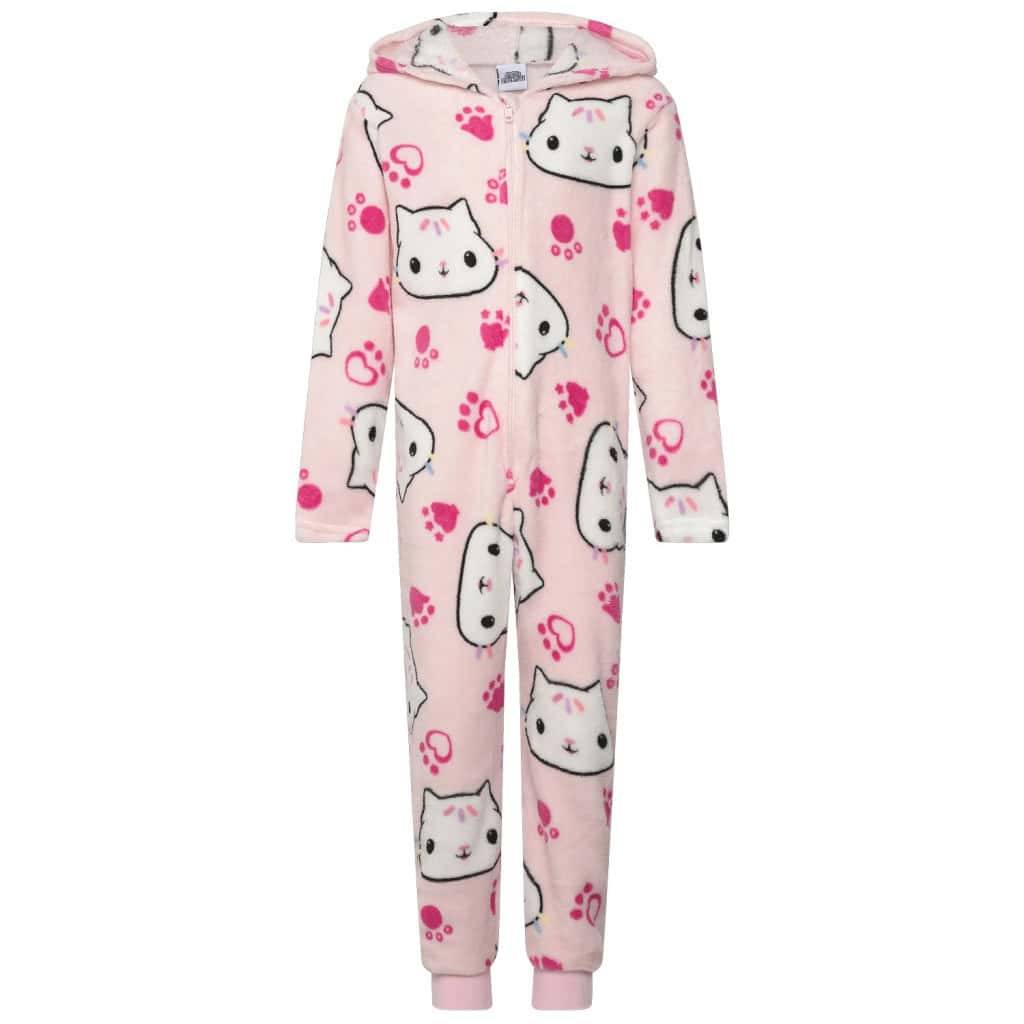 Gabbys Dockskåp Katt Rosa barnpyjamas, jumpsuit 4 år / 104 cm