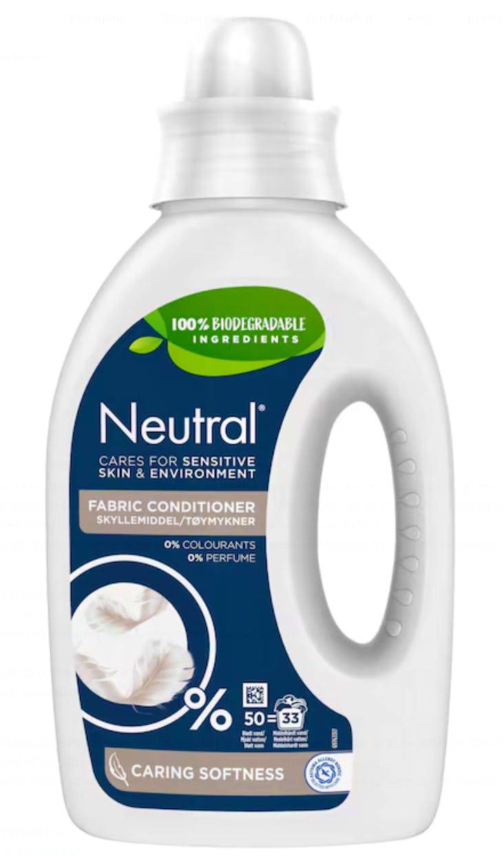 Neutral Sköljmedel Parfymfri 1000 ml