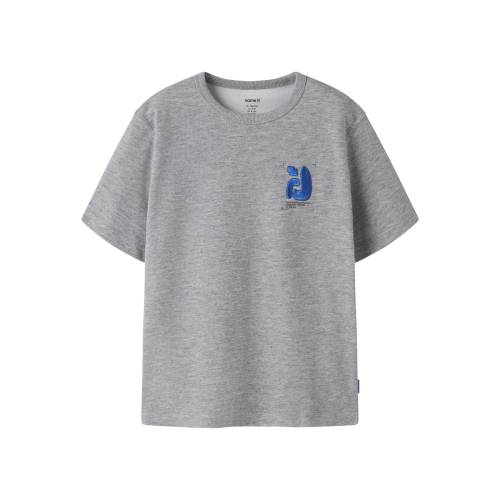 NAME IT T-shirt Neil Grey Melange