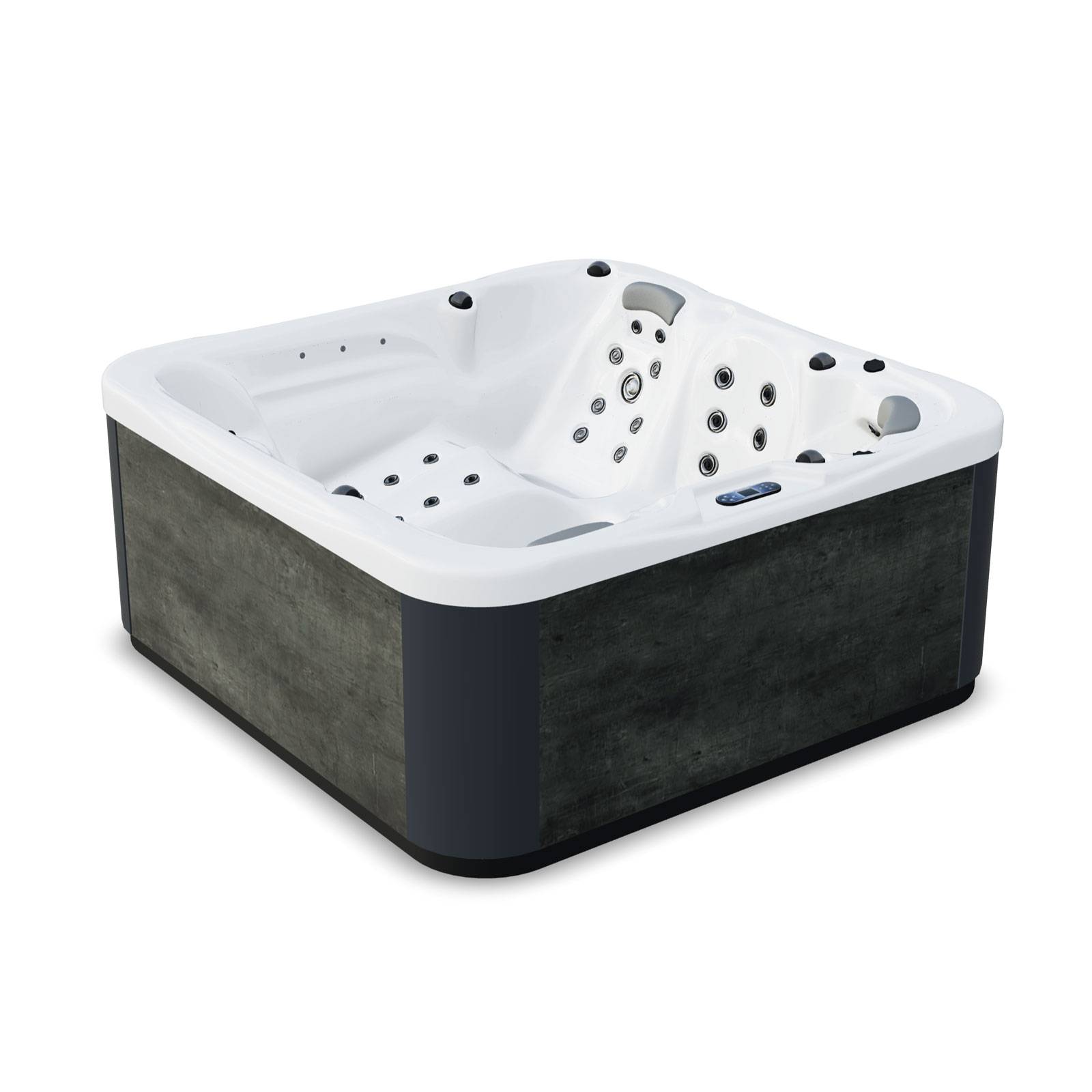 Hanscraft HC7 - 5 personers spa - Dark Stone