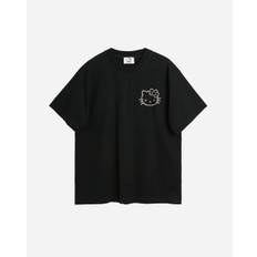 SOULLAND Soulland x Hello Kitty Logo Kai T-shirt Black - Størrelse: L/XL - Black - Black