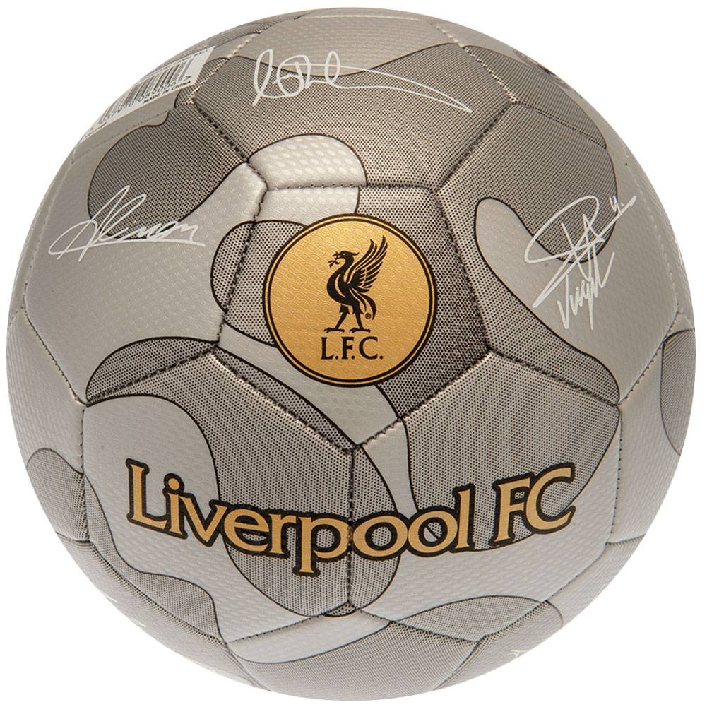 Liverpool FC Fodbold m. Autografer - Str. 5