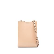 Jil Sander - axelväska i läder - herr - kalvskinn - one size - Neutral