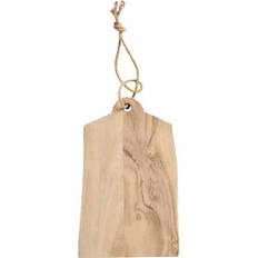 Ib Laursen Cutting Board – with Jute Rope – Uneven Edges – Acacia Wood – ‘Unika’ 15 x 25 cm