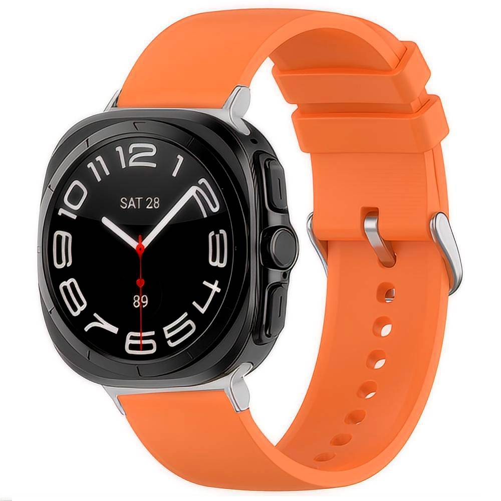Silikonarmband Samsung Galaxy Watch Ultra (2025) Orange
