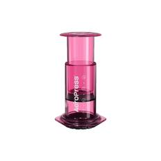 AeroPress Coffee Maker - Clear Pink