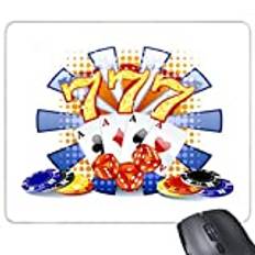 beatChong Casino Dice Chips poker illustration greppig gummi musmatta spel kontor musmatta present