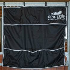 Kinnerup Boksgardin | Sort m. hvid str. 120x130 cm