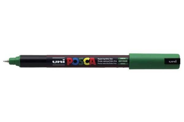 POSCA uni PC-1MR speedmarker 1 stk Projektilspids Grøn
