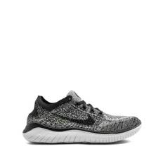 Nike - Free RN Flyknit 2018 sneakers - unisex - gummi/polyester - 11 - Vit