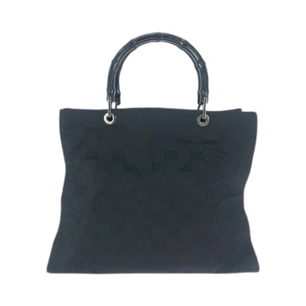 Gucci Vintage - Pre-owned Bamboo Nylon Handväska Vintage - Dam - ONE Size - Nylon