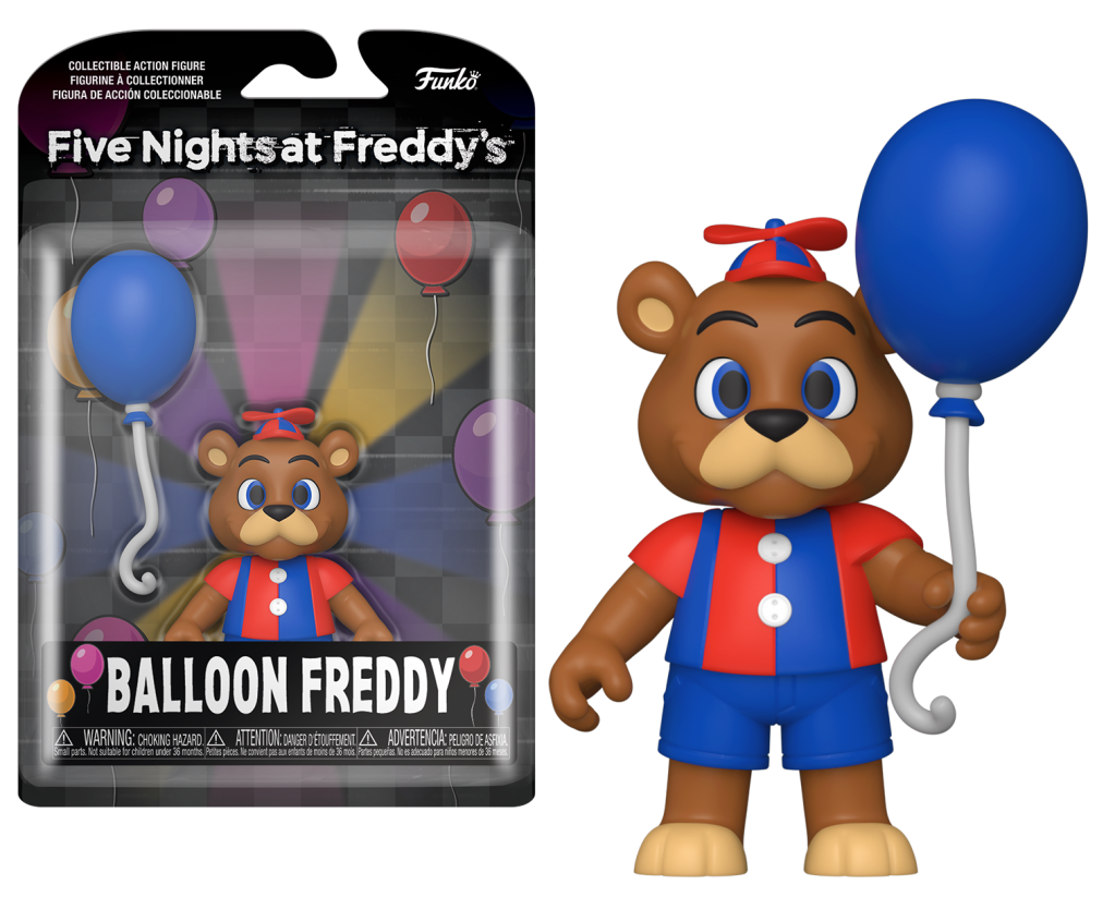 Five Nights At Freddys Security Breach - Balloon Freddy - Funko Action Figure 12.5m