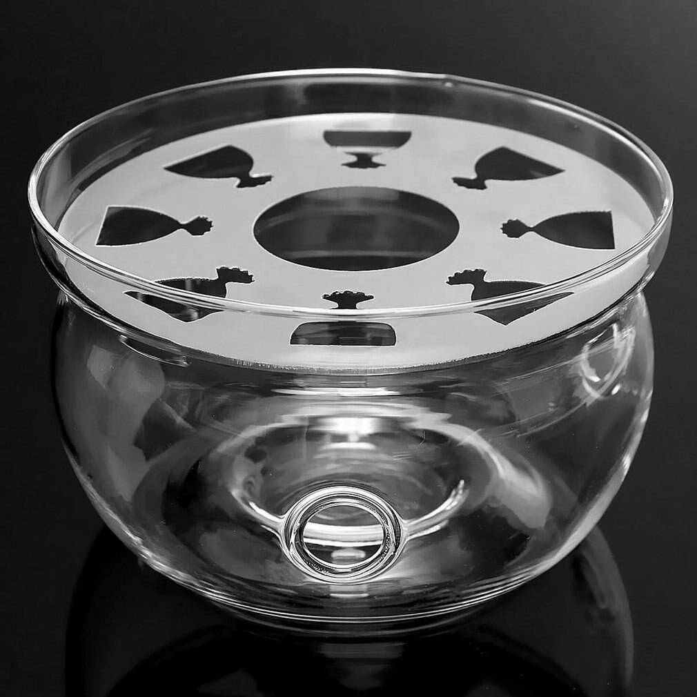 Tekanna Värmefot i Klart Glas