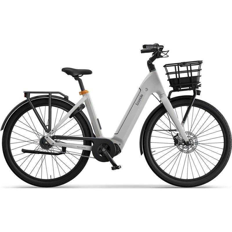 Elcykel Ecoride Ambassador 4 Mid Fotbroms Vit