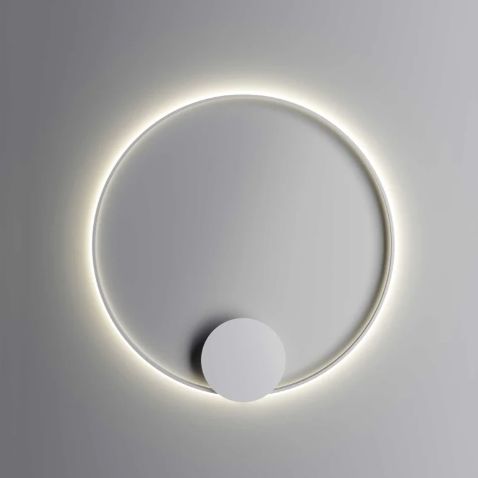 Olyring væg/-loftlampe fra Fabbian - Olyring 1100 / Hvid