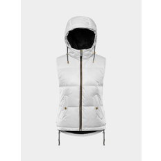 Womens Rose Down Ski Vest - 34 / Hvid - 024 / 100% Polyester 70/30 % Andedun/Fjer