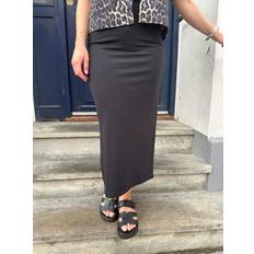 Kylie midi skirt black - XL