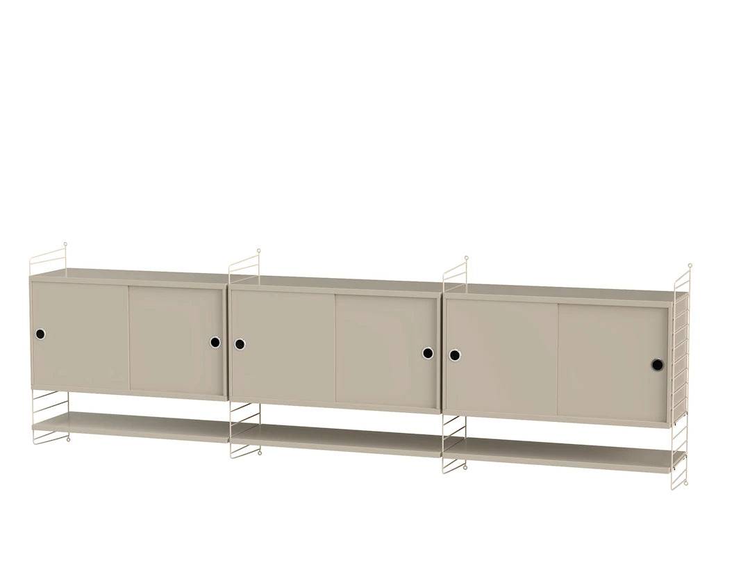 Reol, Living room E fra String Beige - beige - Jacobsen Plus
