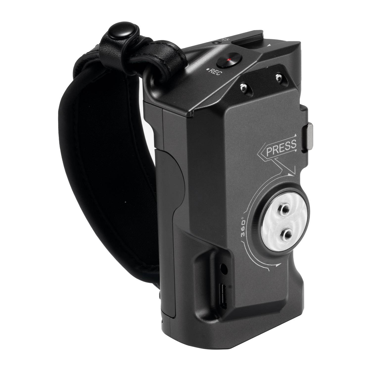 Tilta Tiltaing Left Side Advanced Power Handle with Run/Stop (F570 Battery) - Black
