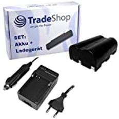 ANGEBOT IM SET: Högpresterande kamera Li-Ion batteri + batteriladdare med biladapter ersätter Minolta NP-400 NP400 Pentax DLI-50 DLI50 Sigma BP-21 BP21 Samsung SLB-1674 SLB1674