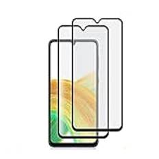 RanTuo härdat glas kompatibelt med ZTE V60 design, HD, dammtät, repskydd, 2-pack skärmskydd kompatibelt med ZTE V60 design. Svart