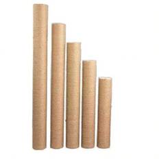 Klösträd i natursisalrep för katt, kattleksak, klösstolpe i massivt trä av jute, robust och hållbar reservpelare för klösträd - Beige (30*6,50*6,40*6)